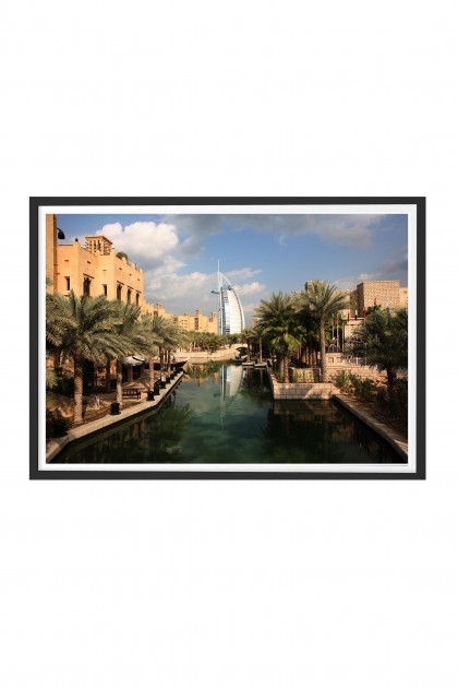 Poster with frame Madinat By Emmanuel Catteau