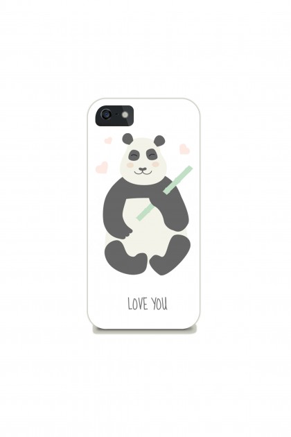 Phone case I Love You Panda