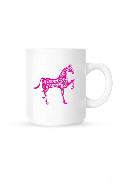 Mug Arabic Horse Design