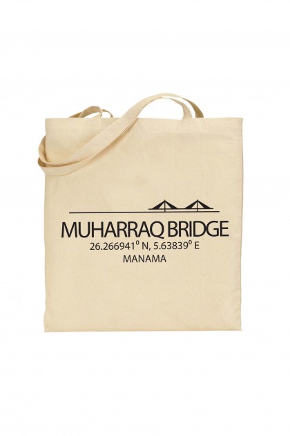 Tote bag Muharraq Bridge - Manama, BAH