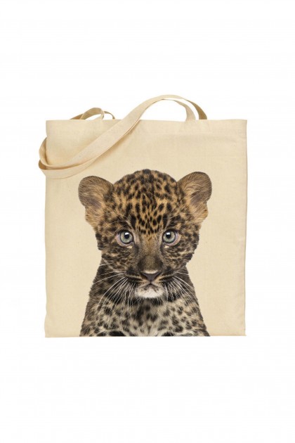 Tote bag Baby Cheetah