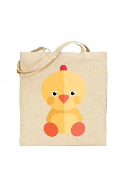 Tote bag Chick