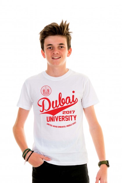 T-shirt kid Dubai University 2017