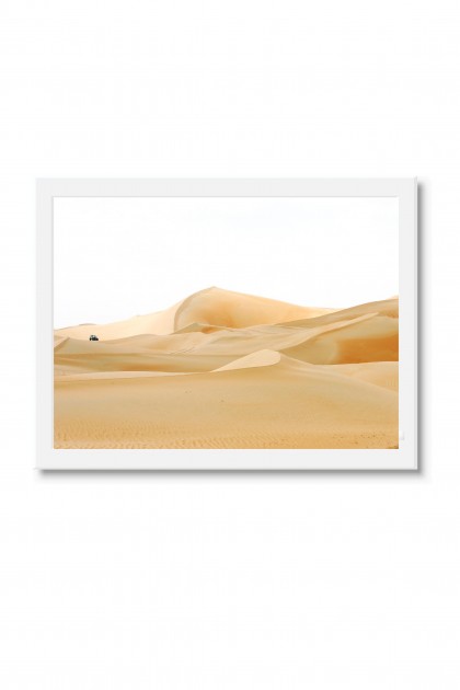 Poster with frame Dubai Desert - UAE By Emmanuel Catteau