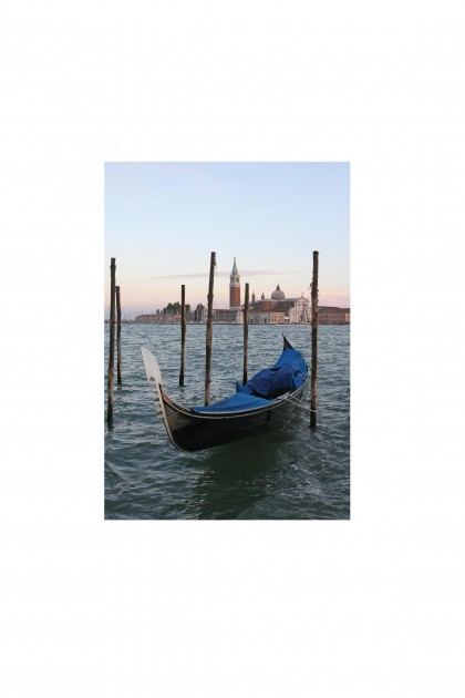 Poster Gondola Of Venice - Italy - By Emmanuel Catteau