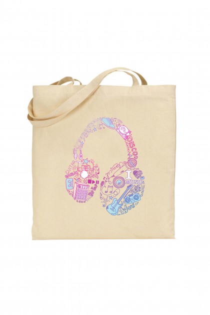 Tote bag Headphone