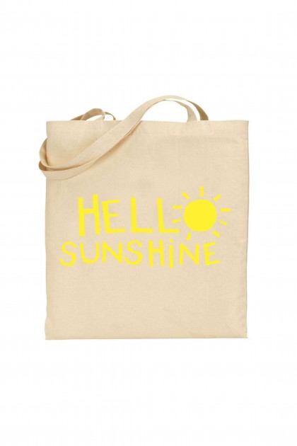 Tote bag Hello Sunshine