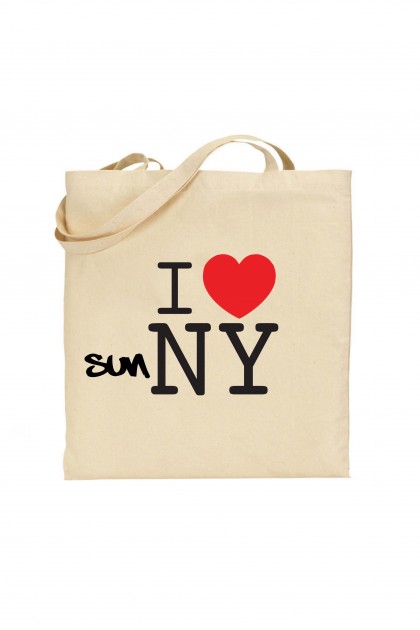 Tote bag I Love Sunny