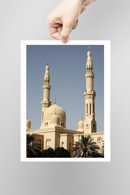 Poster Jumeirah Mosque - Dubai - UAE By Emmanuel Catteau