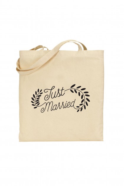 Tote bag Just Married