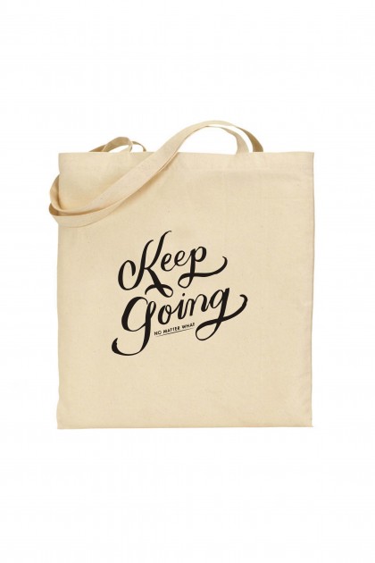 Tote bag Keep Going