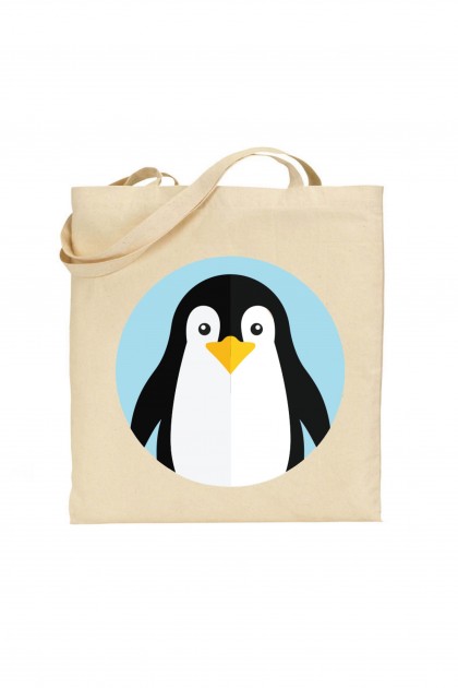 Tote bag Pingouin