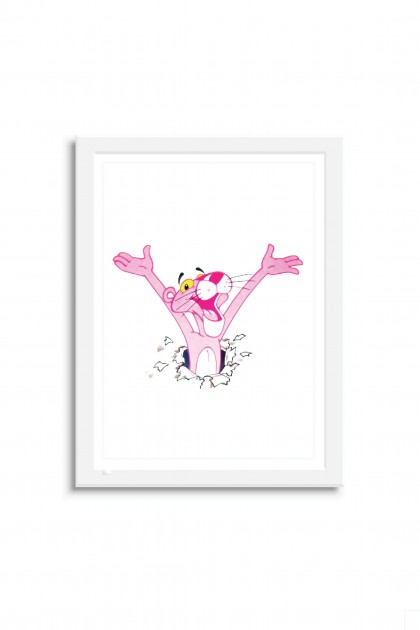 Poster with frame Pink Panther