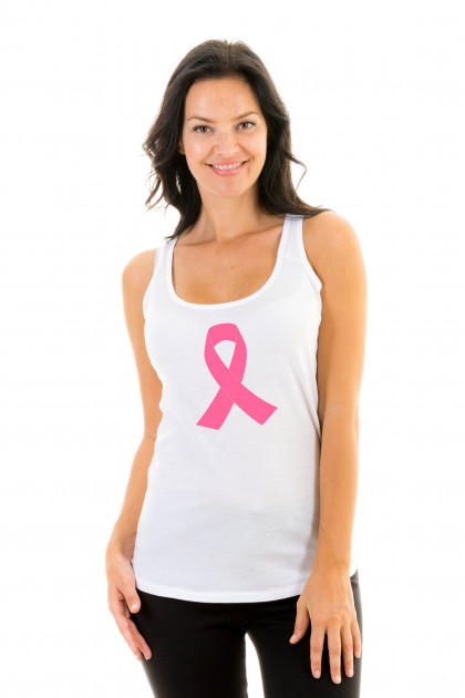 Tanktop Breast Cancer - Pink Ribbon
