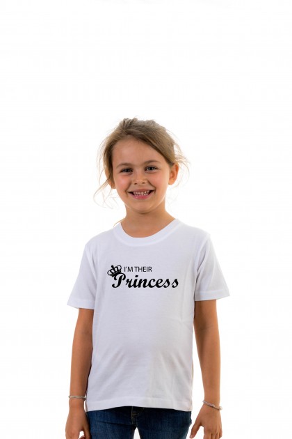 T-shirt Kid I'm Their Princess