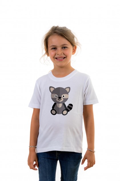 T-shirt kid Raccoon