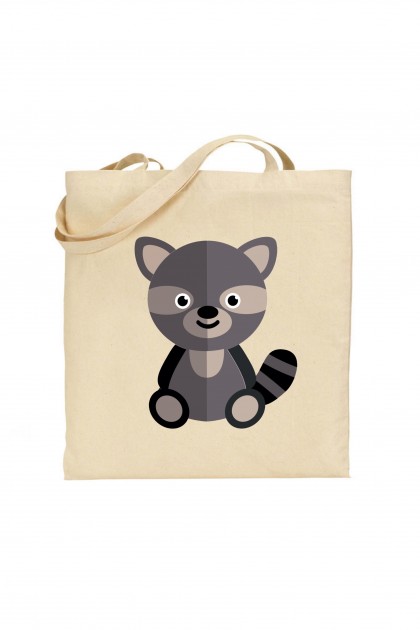 Tote bag Raccoon