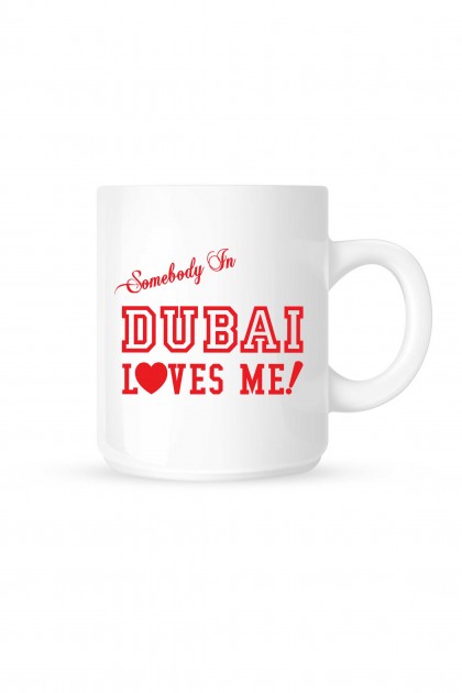 Mug Dubai Loves Me!