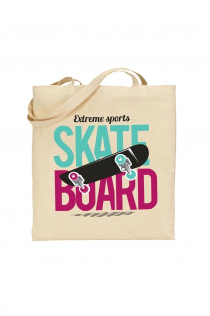 Tote bag Extreme Sports: Skateboard