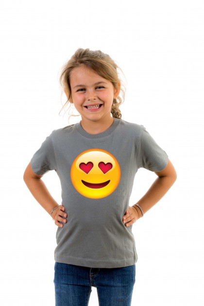T-shirt kid Smiley Love