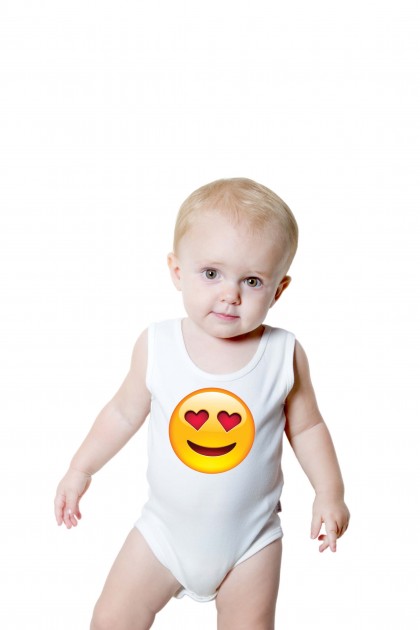 Baby romper Smiley Love