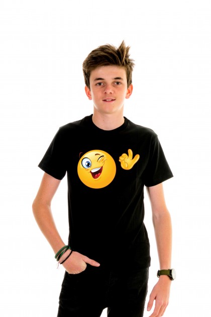 T-shirt kid Smiley Ok