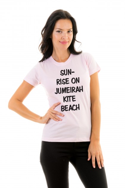 T-shirt Sunrise on Jumeirah kite Beach