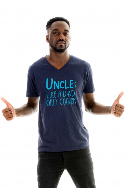 T-shirt v-neck Uncle