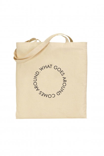 Tote bag What Goes Around Comes Around