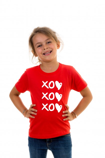 T-shirt kid XOXOXO