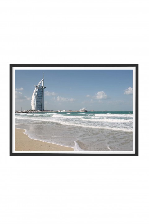 Poster with frame Beach By Emmanuel Catteau