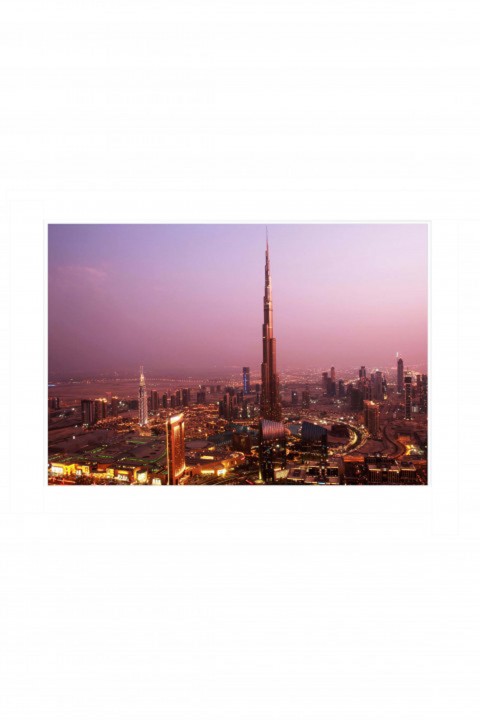 Poster Burj Khalifa Night By Emmanuel Catteau