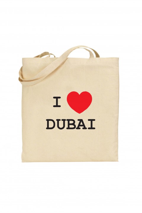 Tote bag I Love Dubai