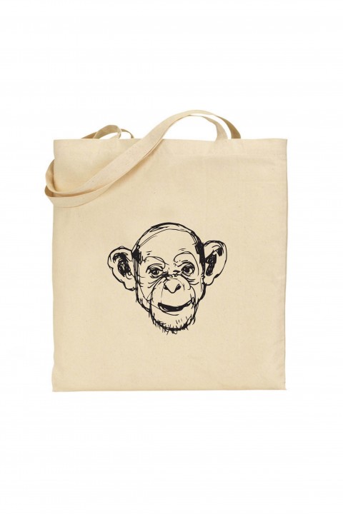 Tote bag Monkey Illustration