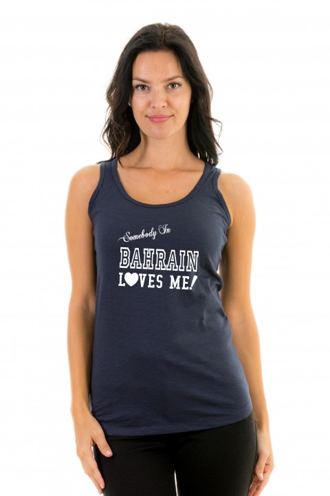 Tanktop Barhain Loves Me!