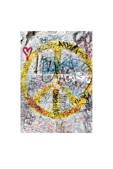 Poster Berlin Wall By Emmanuel Catteau