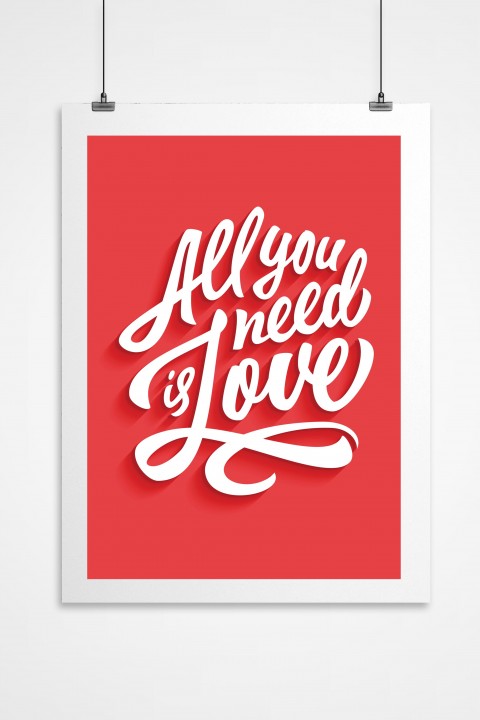 Poster All You Need is Love