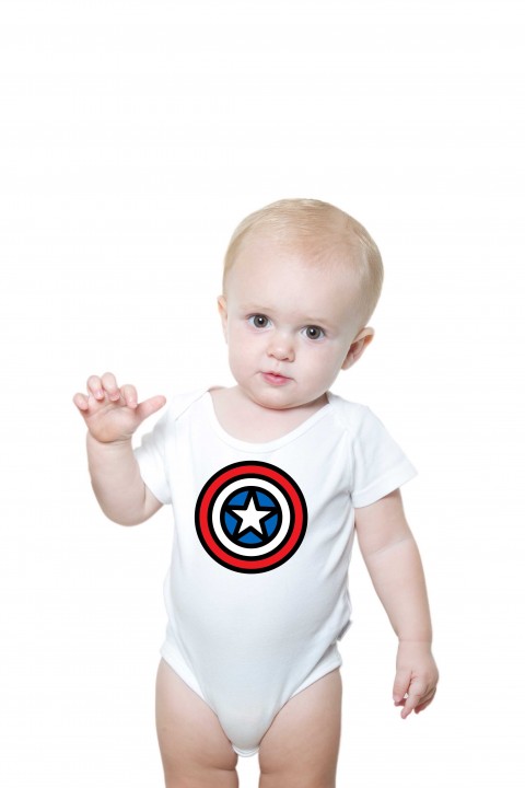 Baby romper Captain America