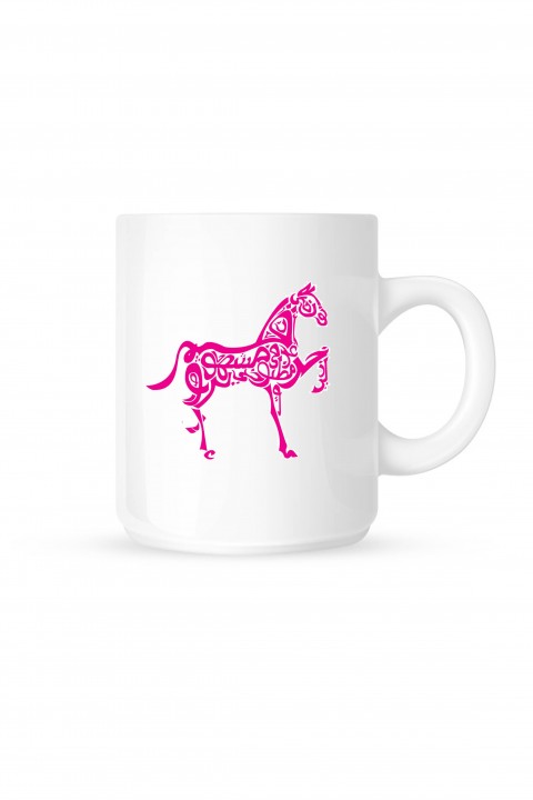 Mug Arabic Horse Design