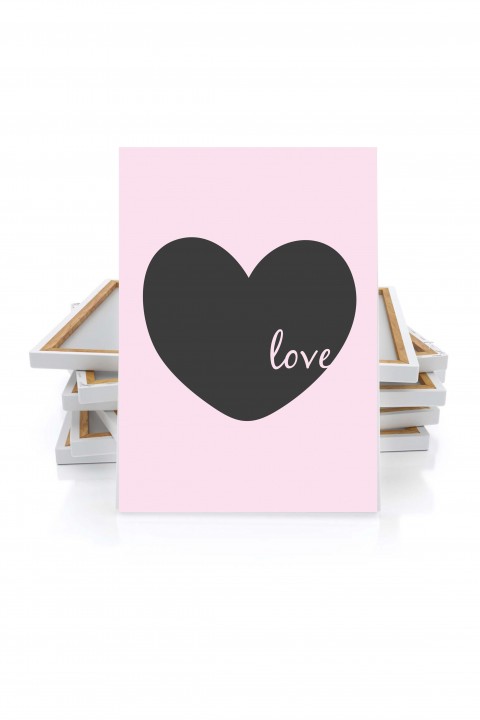 Canvas Love Heart