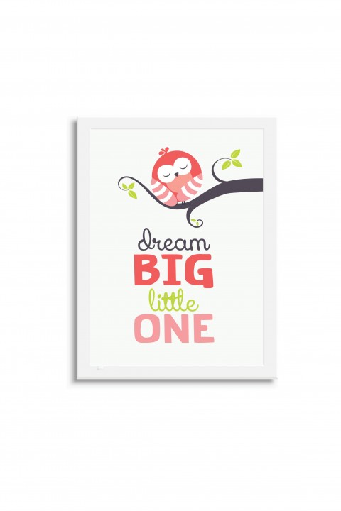 Poster with frame Dream Big Little One