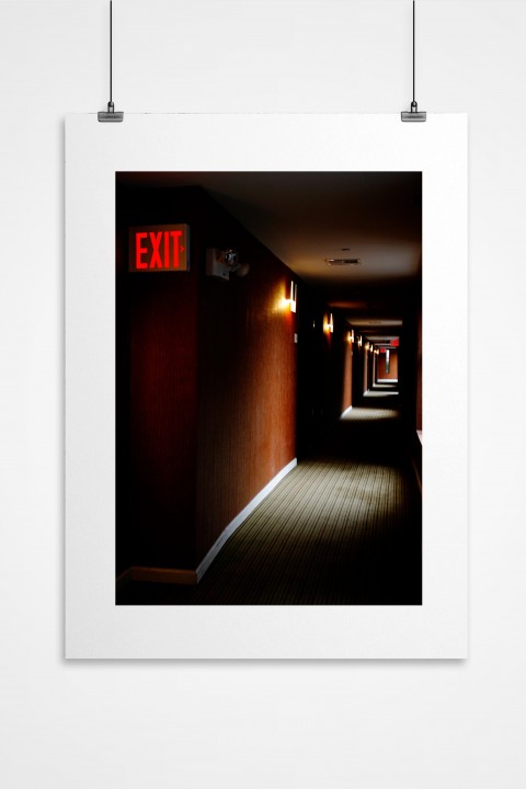 Poster EXIT By Emmanuel Catteau