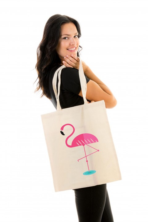 Tote bag Flamingo