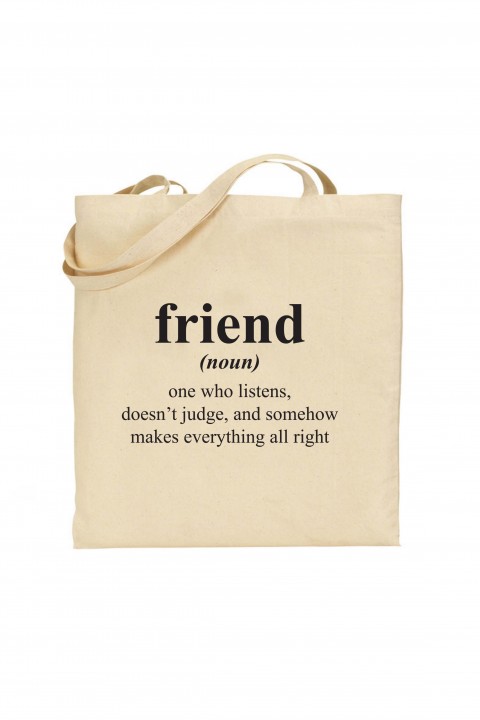 Tote bag Friend