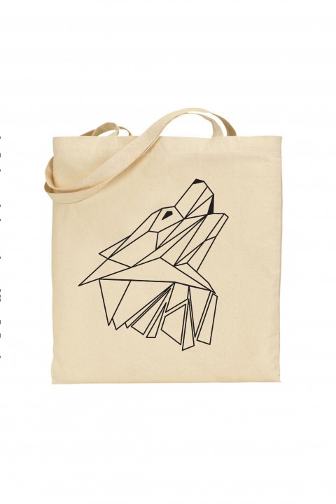 Tote bag Geometric Wolf