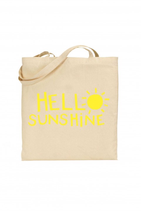 Tote bag Hello Sunshine