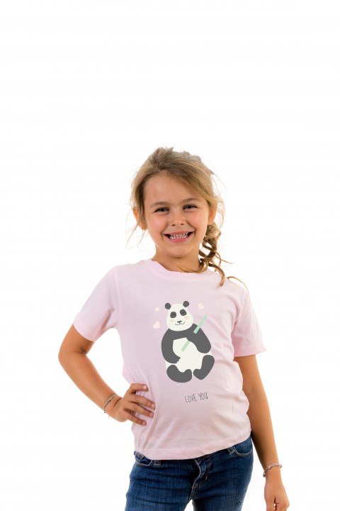 T-shirt Kid I Love You Panda