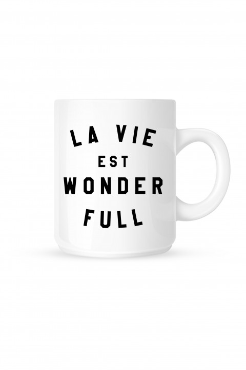 Mug La Vie Est Wonderfull