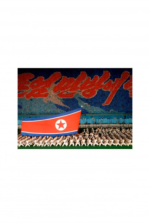 Poster Massgames - North korea By Emmanuel Catteau