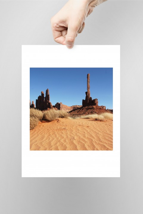Poster Monument Valley - USA By Emmanuel Catteau